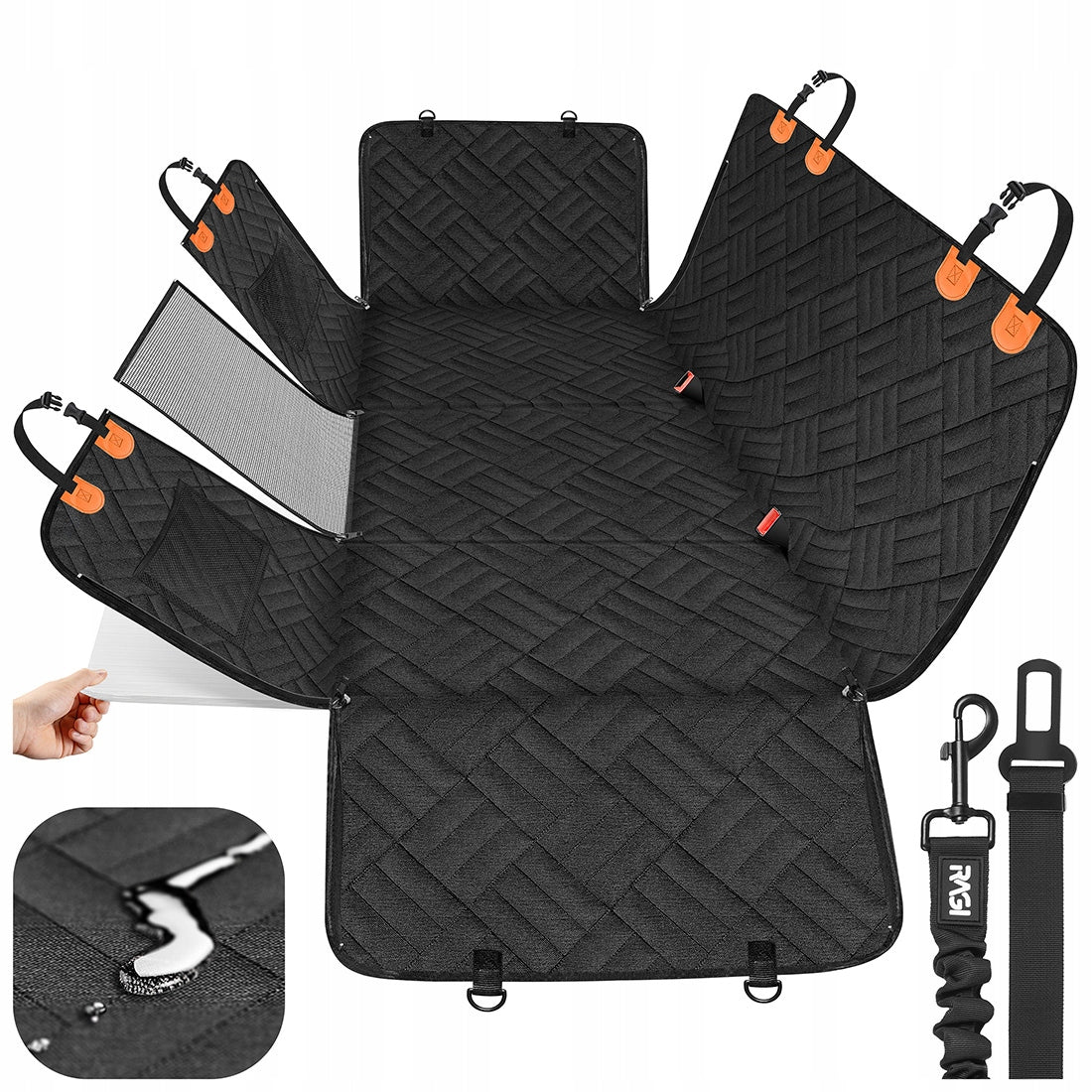 Dog Mat for Car STIFFENED Car Seat Cover STABLE
