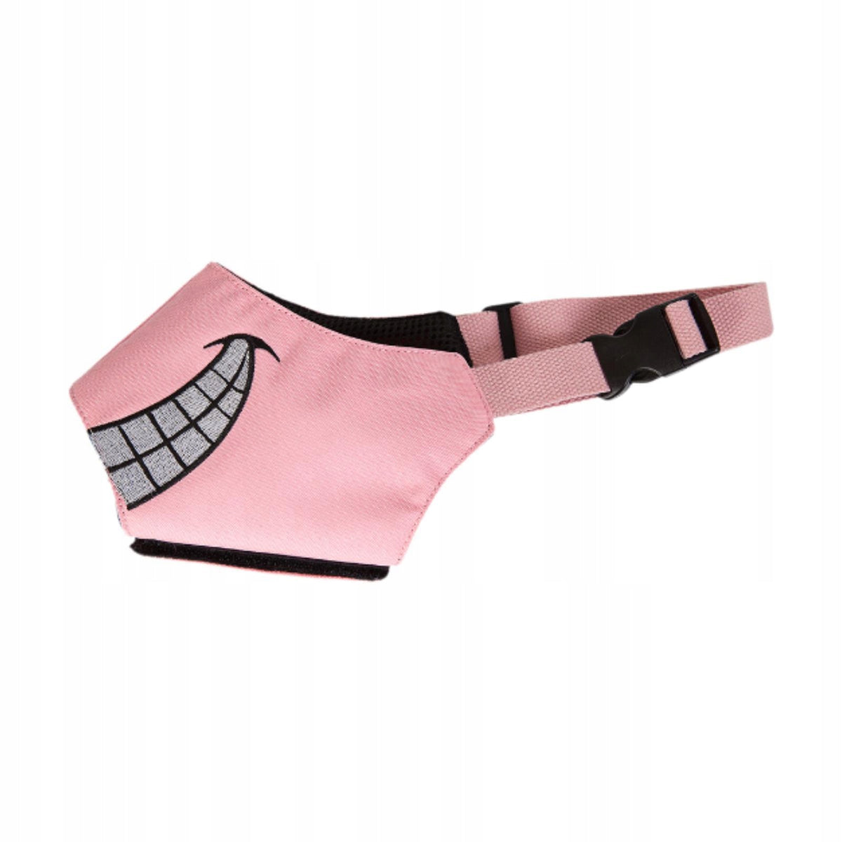 Dog Muzzle Accessories Anti Biting Chewing Soft Cute Waterproof S Pink