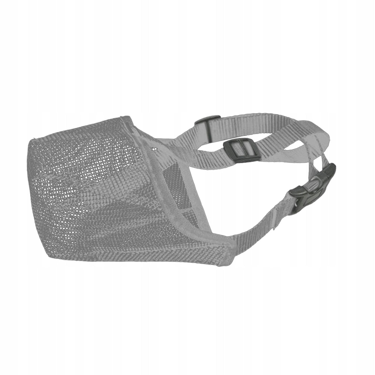 Dog Muzzle, Bite Prevention Mask with Adjustable Straps for Gray Small