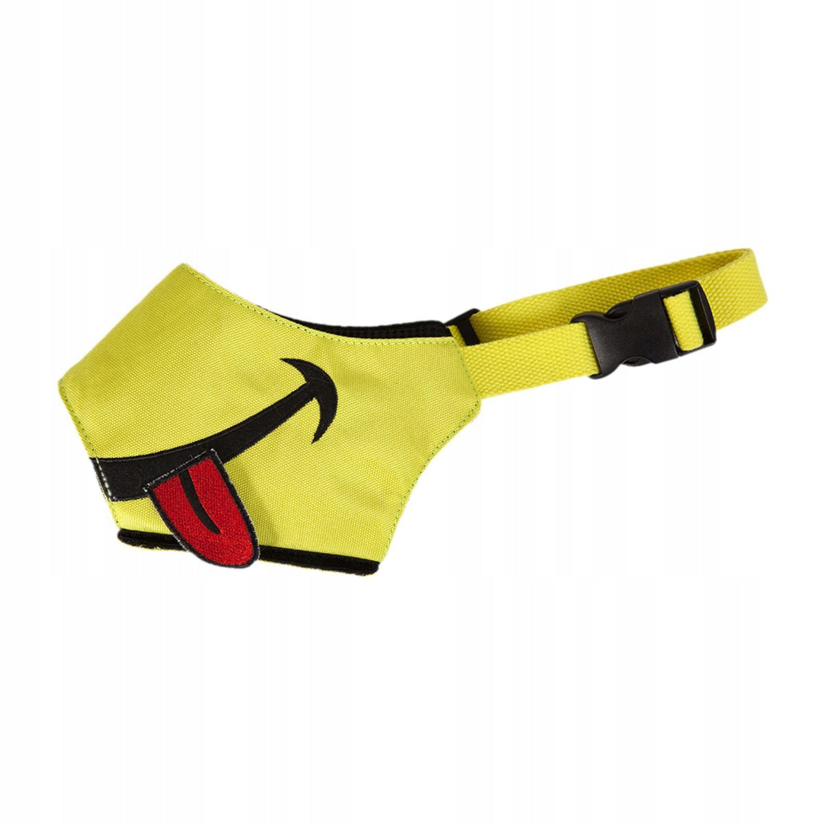 Dog Muzzle Soft Comfortable Anti Barking Cute Breathable L Yellow
