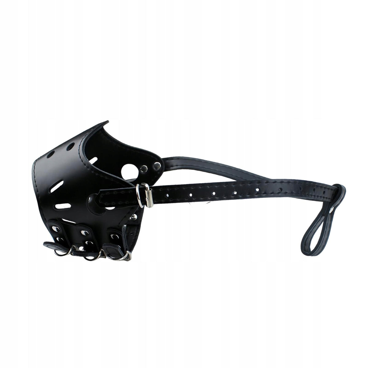 Dog Muzzle Sturdy Comfortable for Grooming Training Small Medium S Black