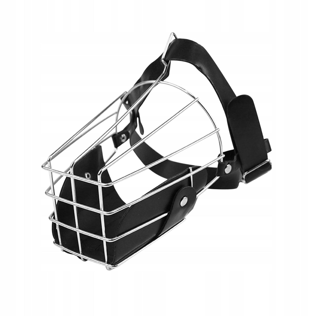 Dog Muzzle Wire Basket for Small Medium Large Dogs Anti Bite Mesh Cage L