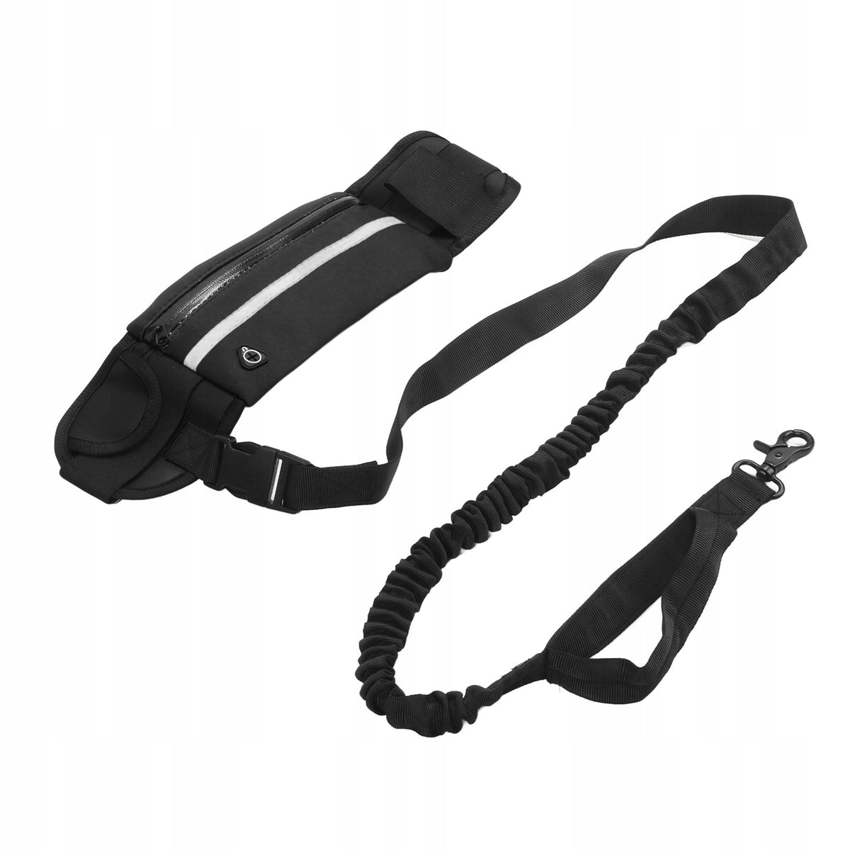Dog Running Lanyard Strap Bag Free Hands Reflective TX