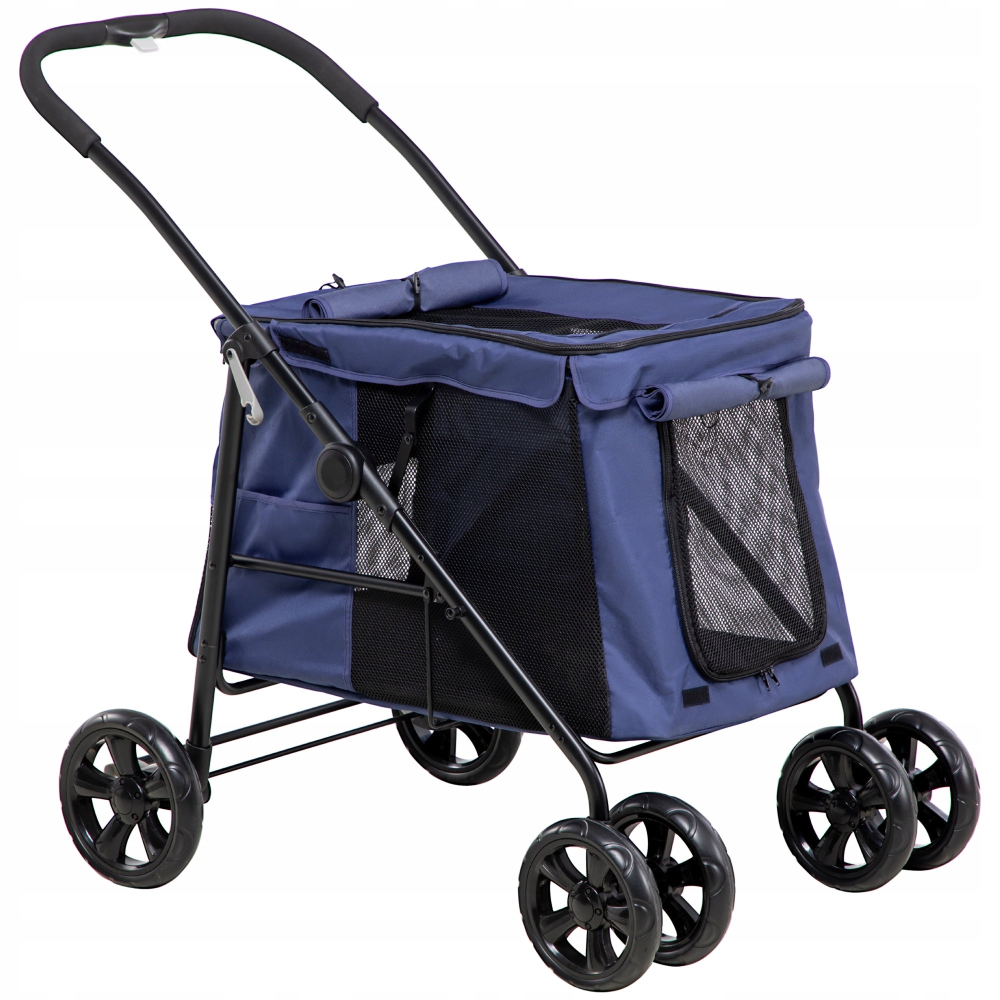 Dog Stroller, Folding, with Pillow, for Cats