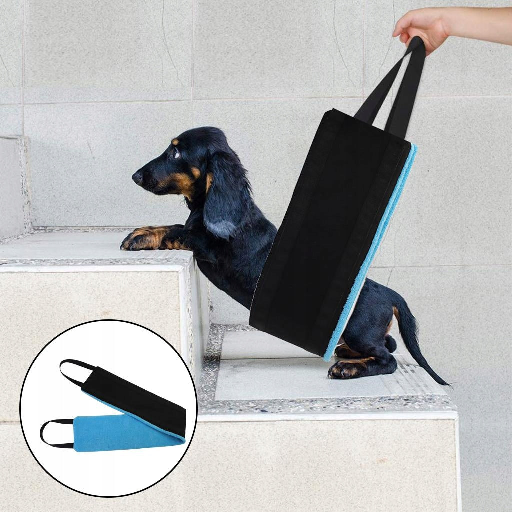 Dog Support Harness For Back And Front Legs Lifting Portable Padded Blue Manufacturer code Does not apply