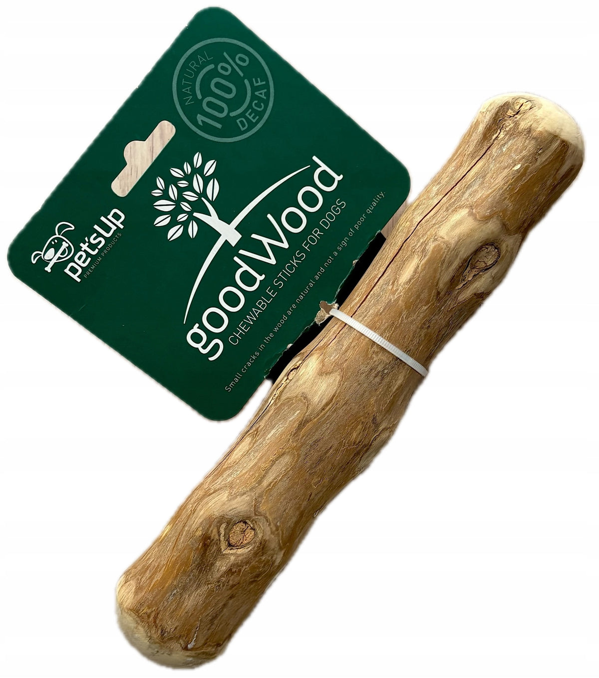 Dog Teether Coffee Tree Stick M Natural Coffee Wood GoodWood