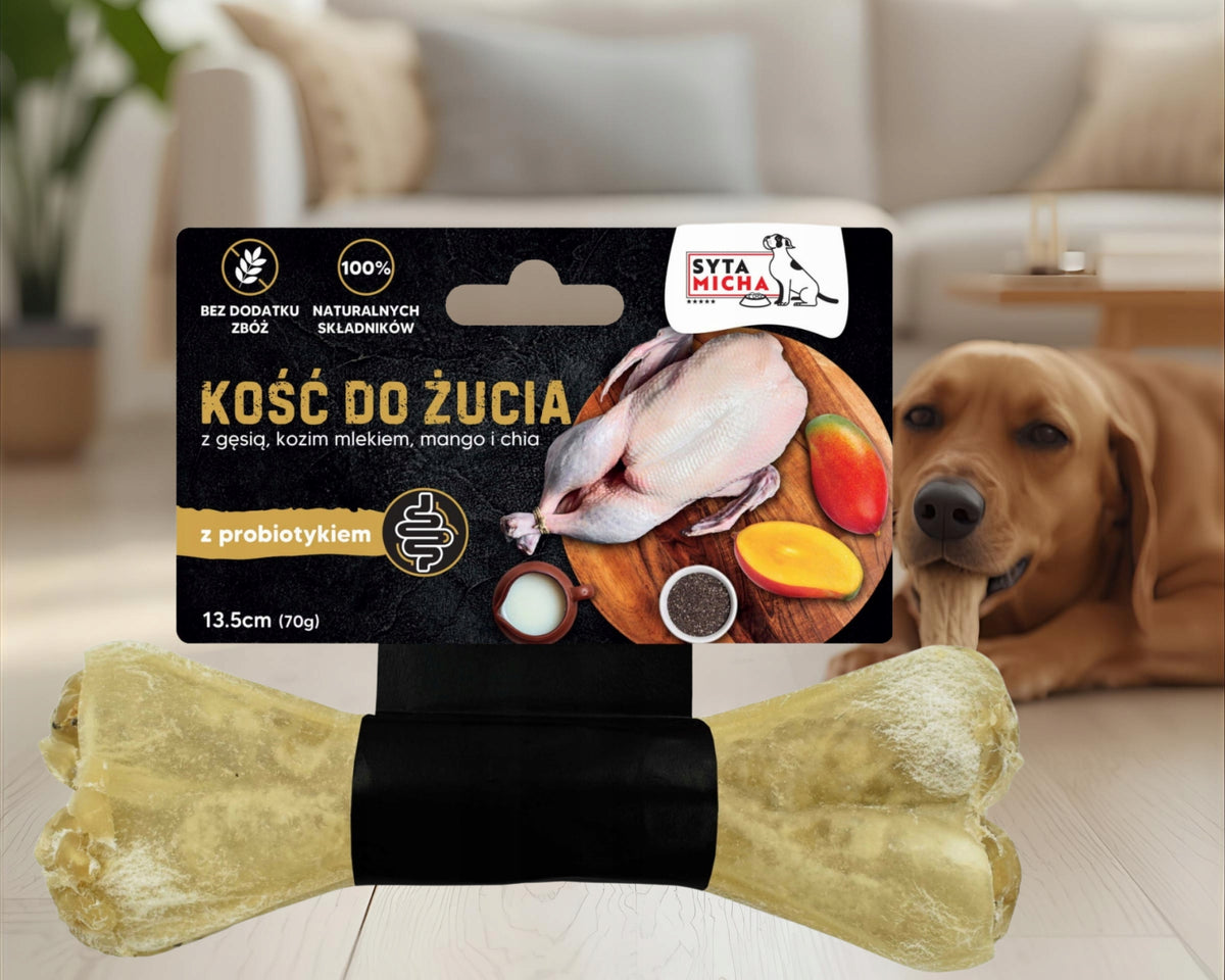 Dog Teether SYTA MICHA Chewable Bone with Probiotic 13,5cm Manufacturer code 5903631272875