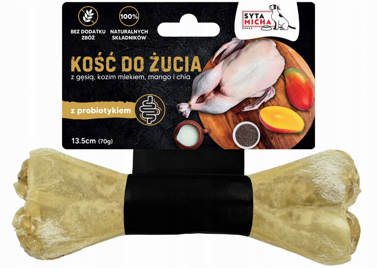 Dog Teether SYTA MICHA Chewable Bone with Probiotic 13,5cm