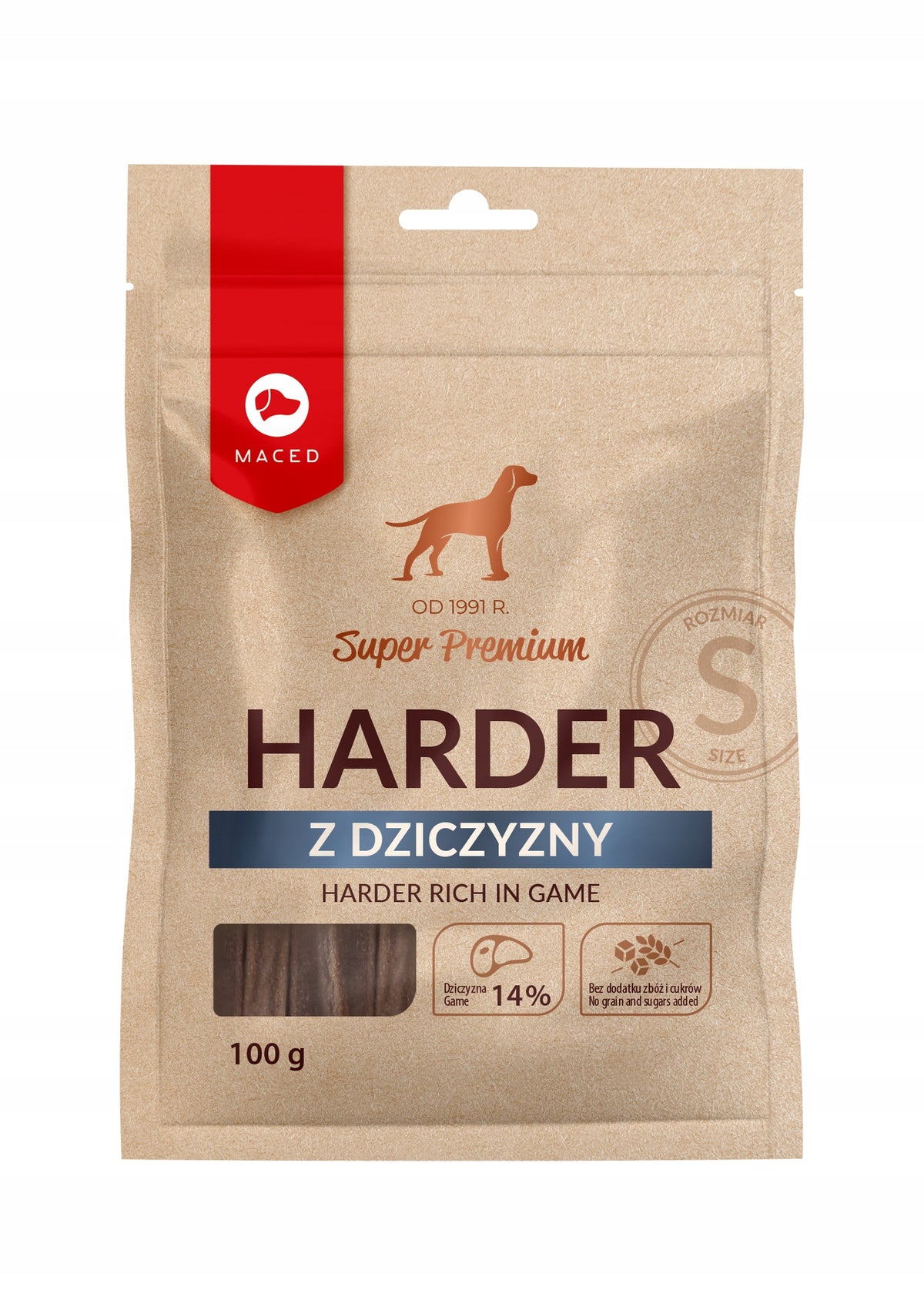 Dog Teethers Maced Harder with venison r. S 100 g