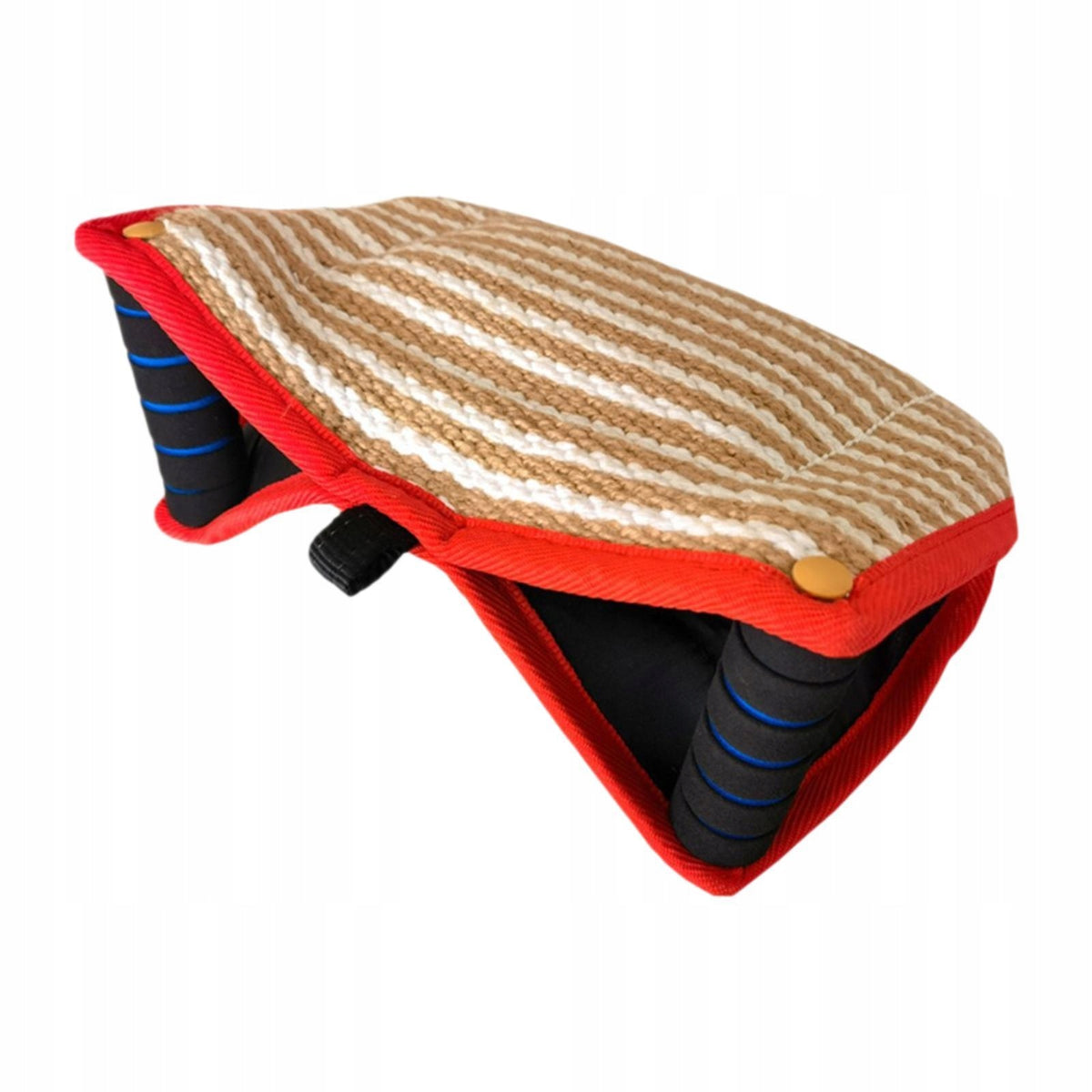 Dog Training Bite Pillow Dog Tug Toy Interactive Toy,Tear Resistant,Dog red