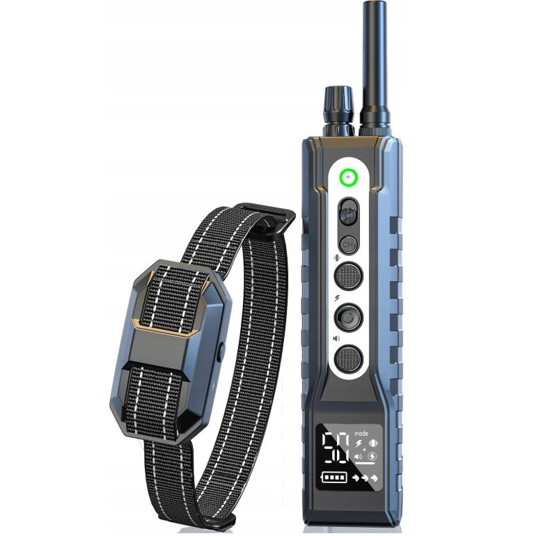 Dog Training Collar with Remote Control Vibration Sound Range 3000m High Power