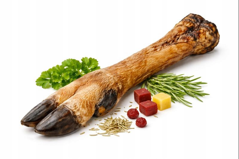 Dog Treat Natural Nekko Teether Smoked Leg Deer Racica 1pc.