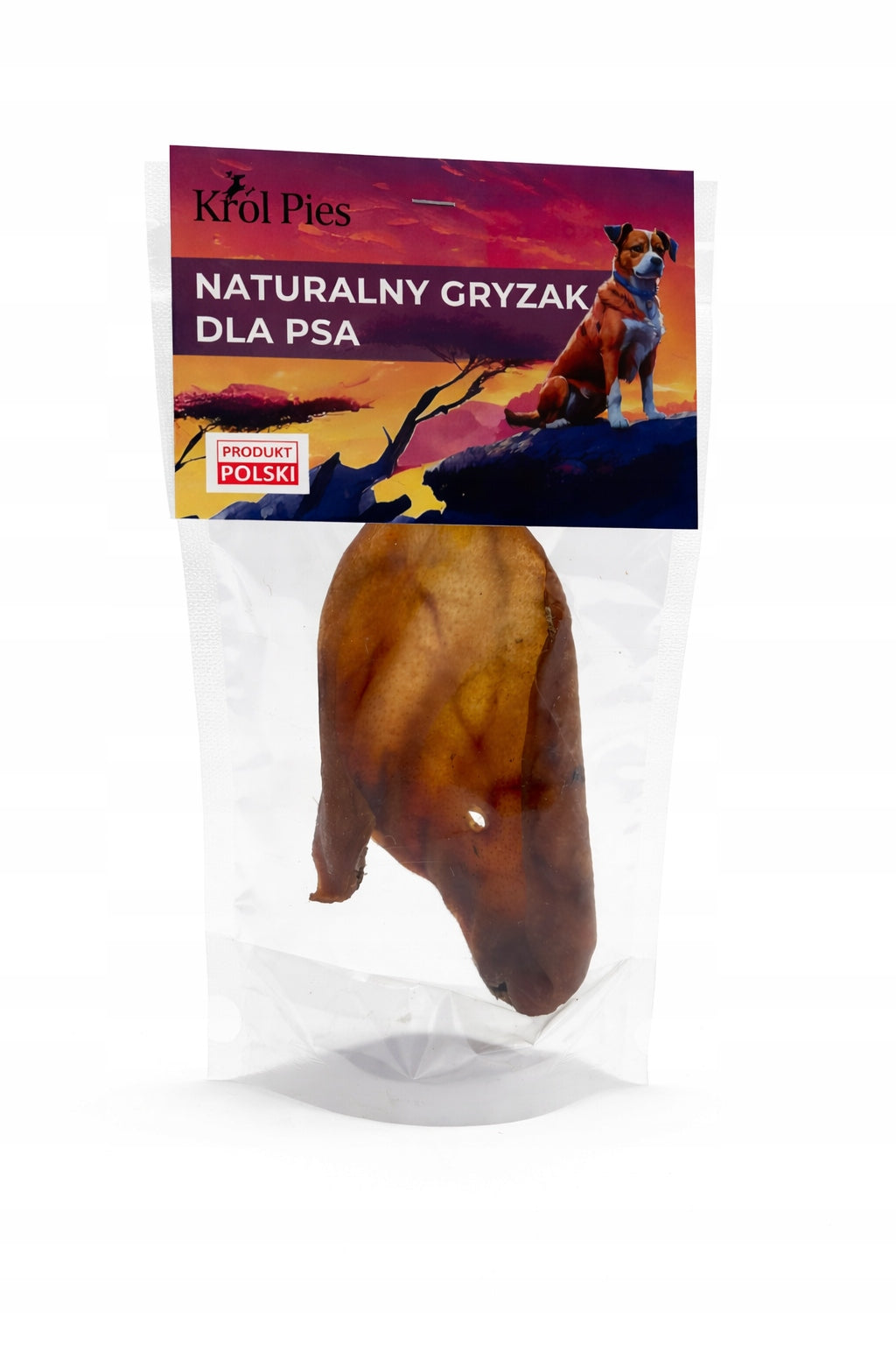 Dog Treat Teether - Pig Pork Ear Natural