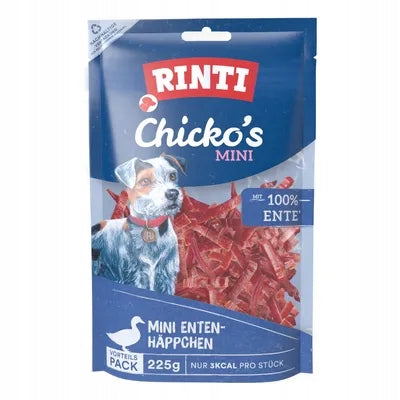 Dog Treats Rinti Chicko's Mini 100% Duck 225 g