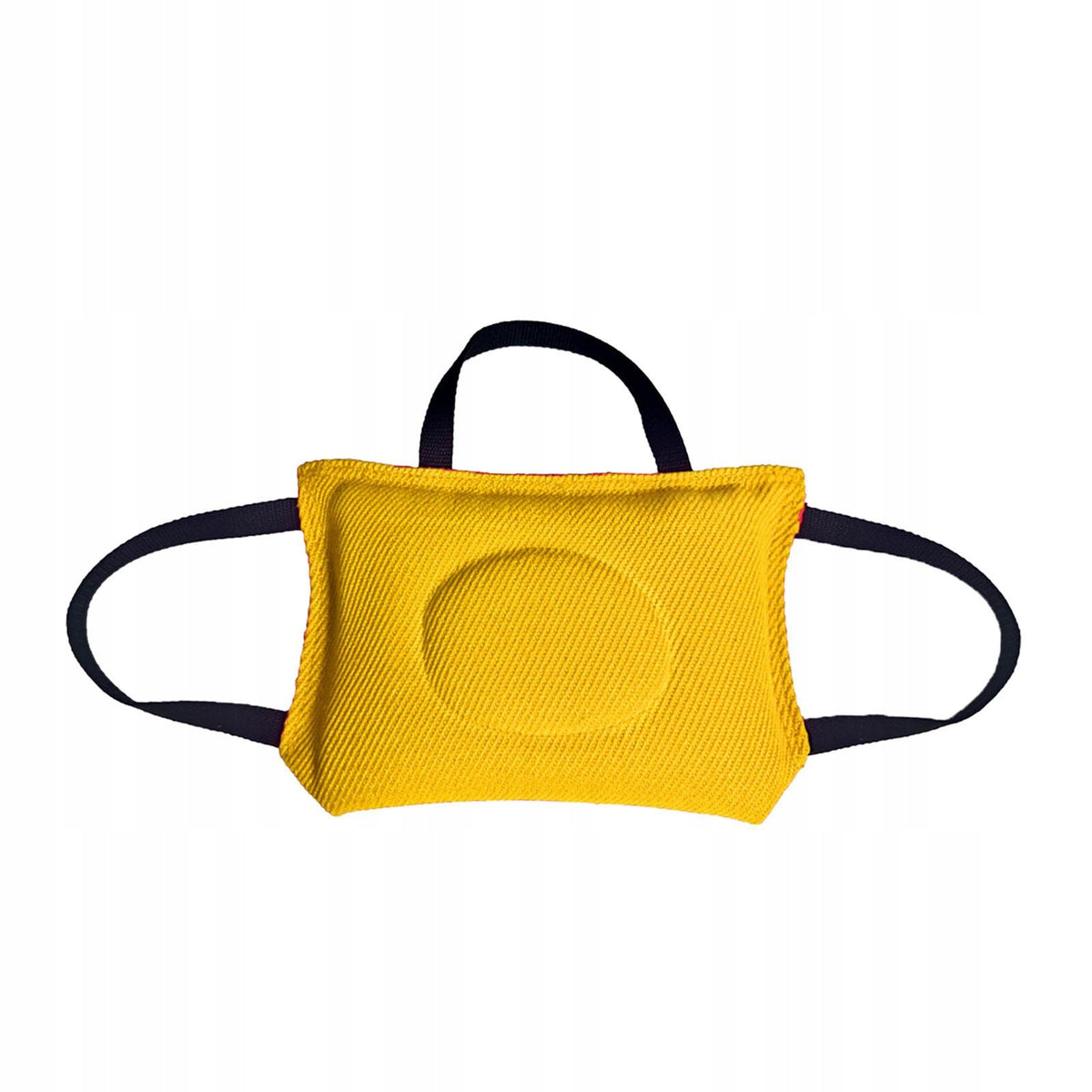 Dog Tug Toy Training Pull Toy Multifunction Lightweight Tear yellow