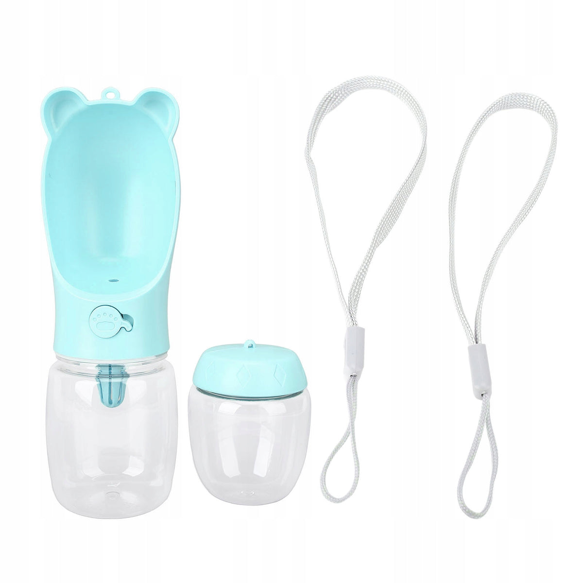 Dog Water Bottle with Food Container Multifunctional, TG