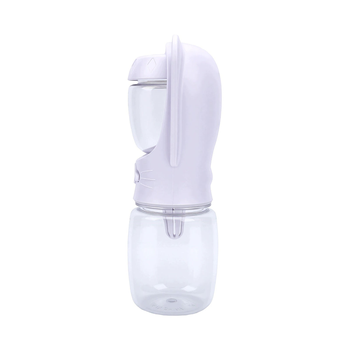 Dog Water Bottle with Food Container Portable, Airtight, GU