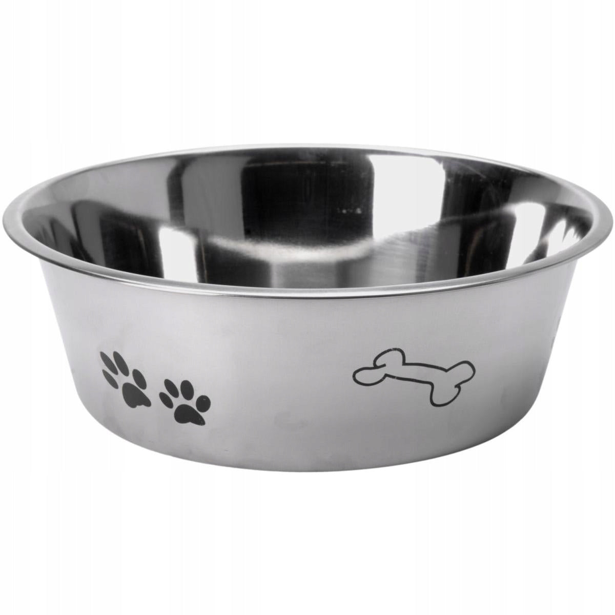 Dog and Cat Bowl Stainless Steel Diameter 24cm Dogs Collection Manufacturer code 91949