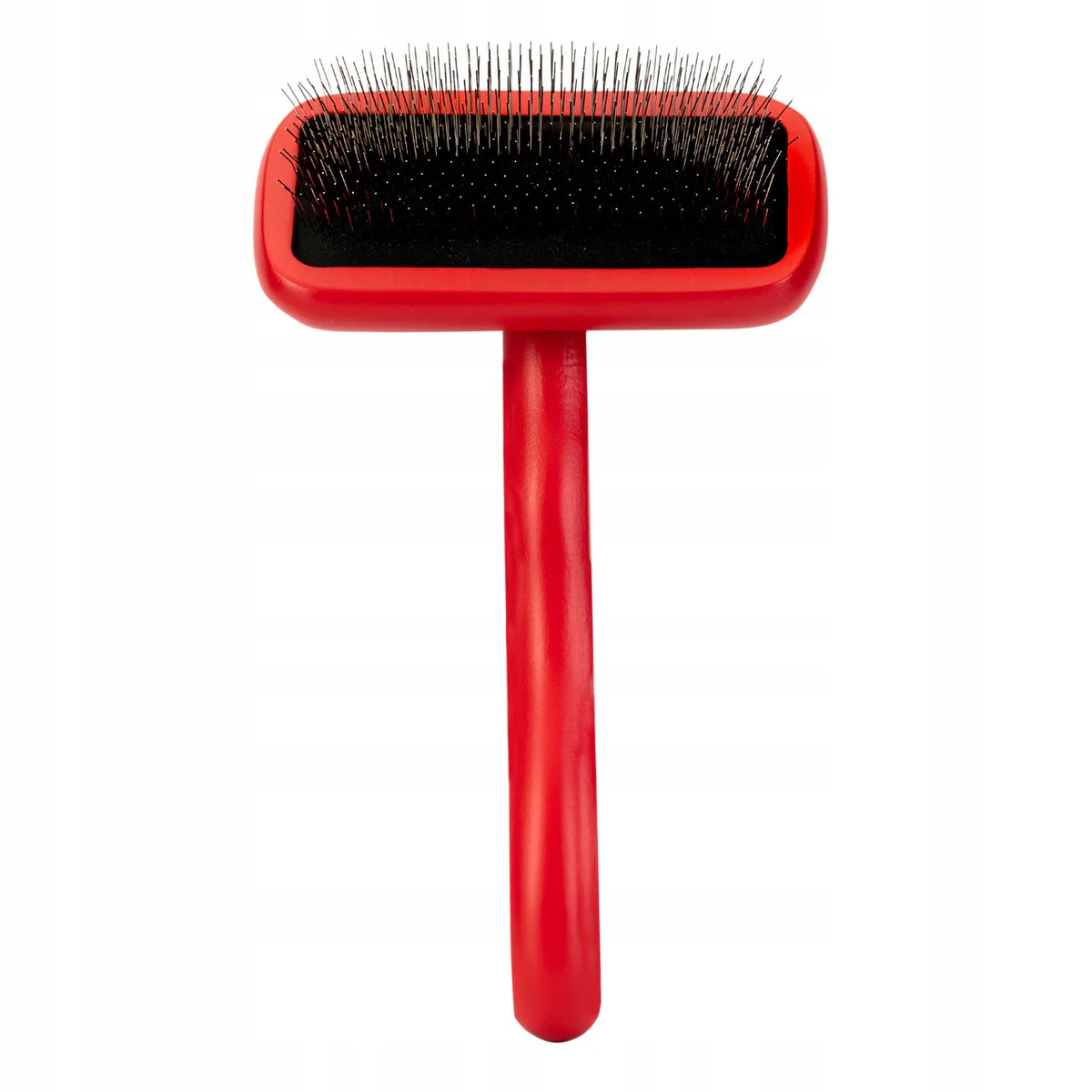 Dog and Cat Poodle Brush, RED Karben Slicker Small - by CCS