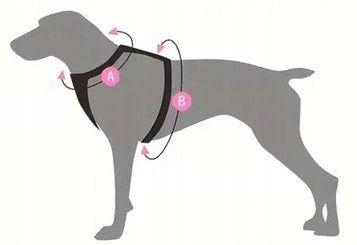 Dog and cat HARNESS PRESSURE-FREE pink GUARD S 33-60cm Maltese York Size S