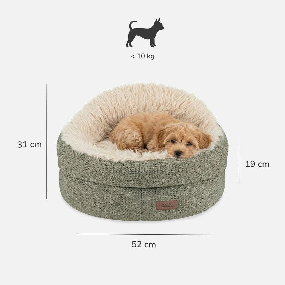 Dog and cat bed cocoon very soft COSY Carinio 52 x 31 x 19 cm Brand Carinio