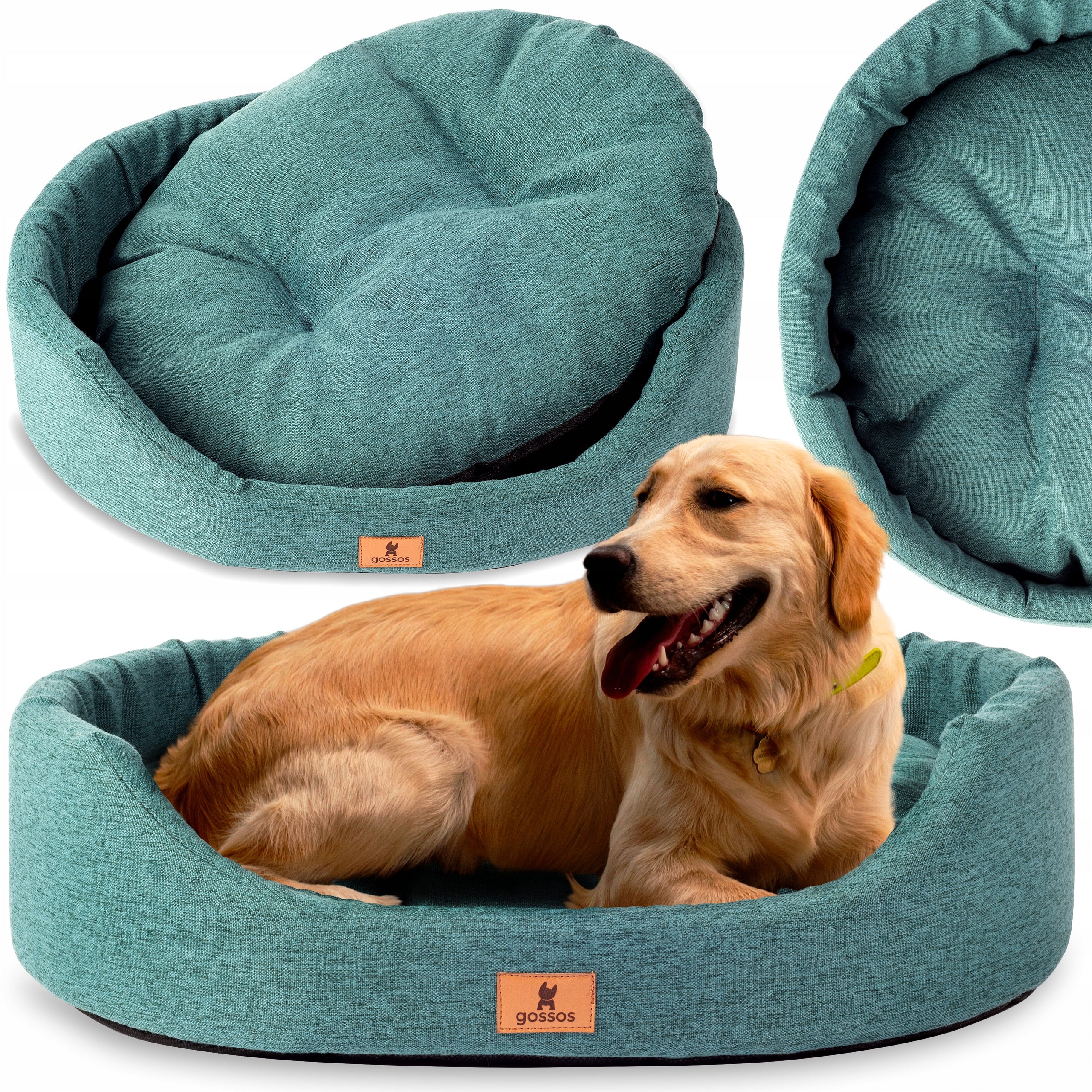 Dog and cat bed with pillow mattress GOSSOS playpen for dog S Manufacturer code 001