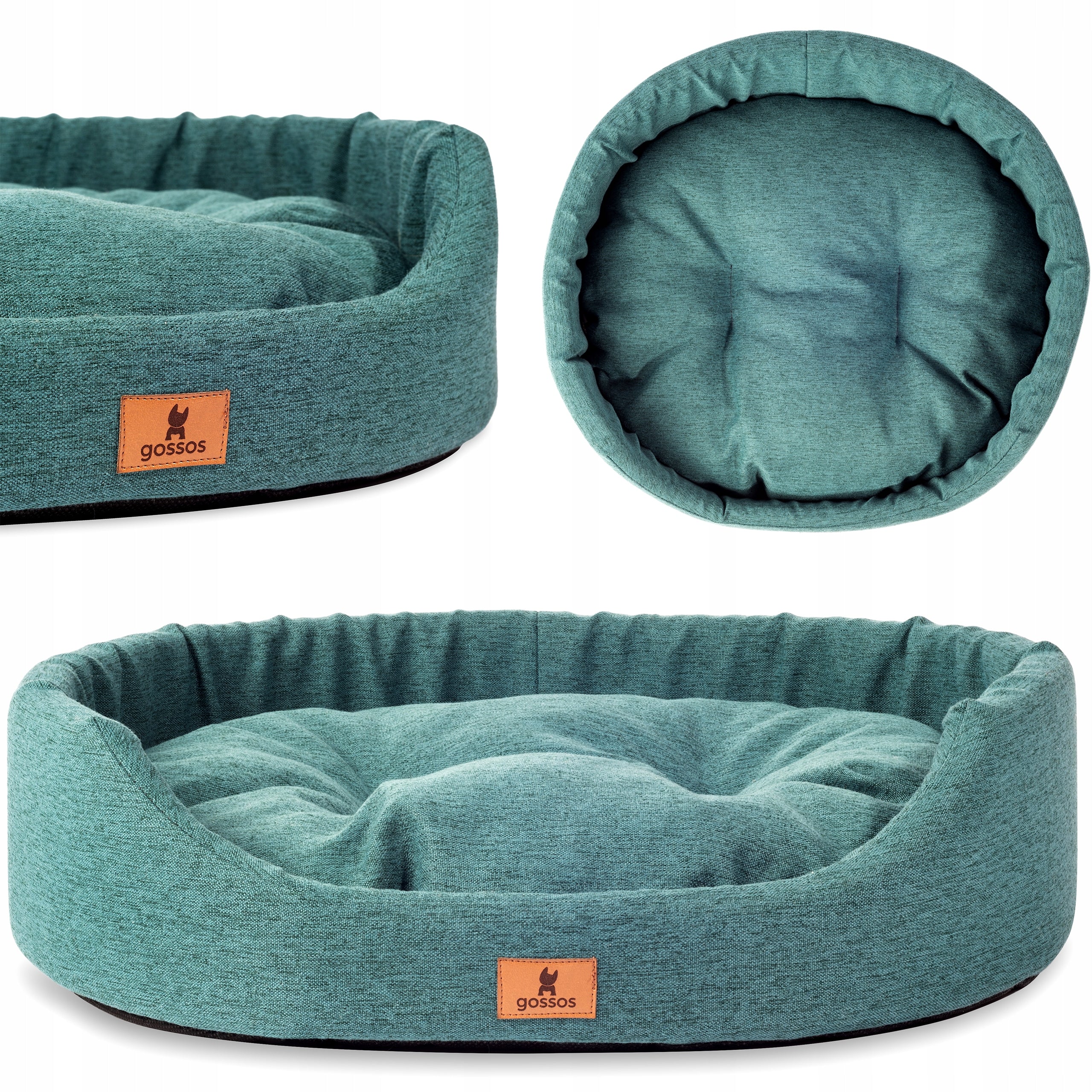 Dog and cat bed with pillow mattress GOSSOS playpen for dog S