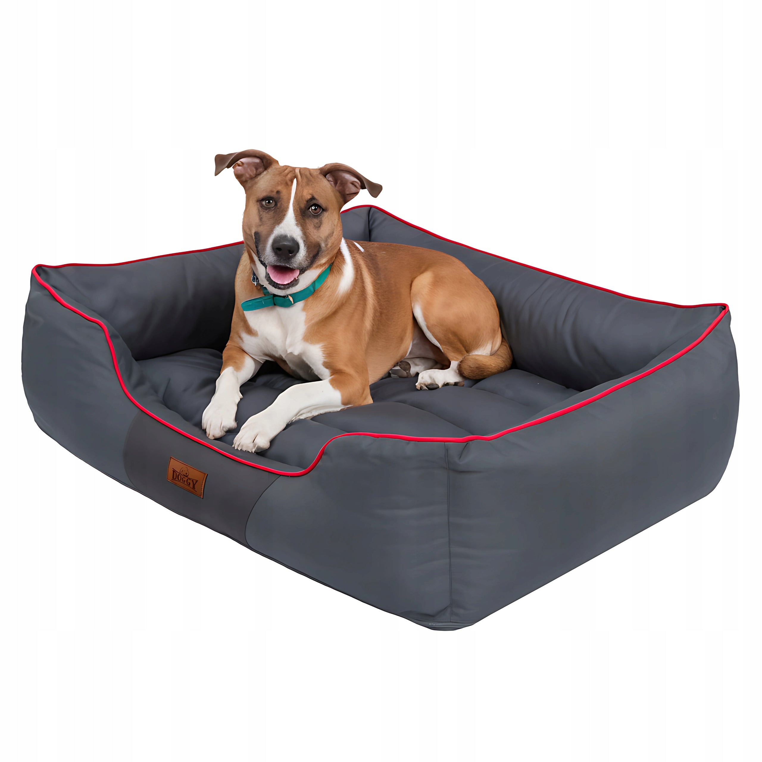 Dog bed 85x65 cm – dog bed, waterproof grey bed Packaging status original