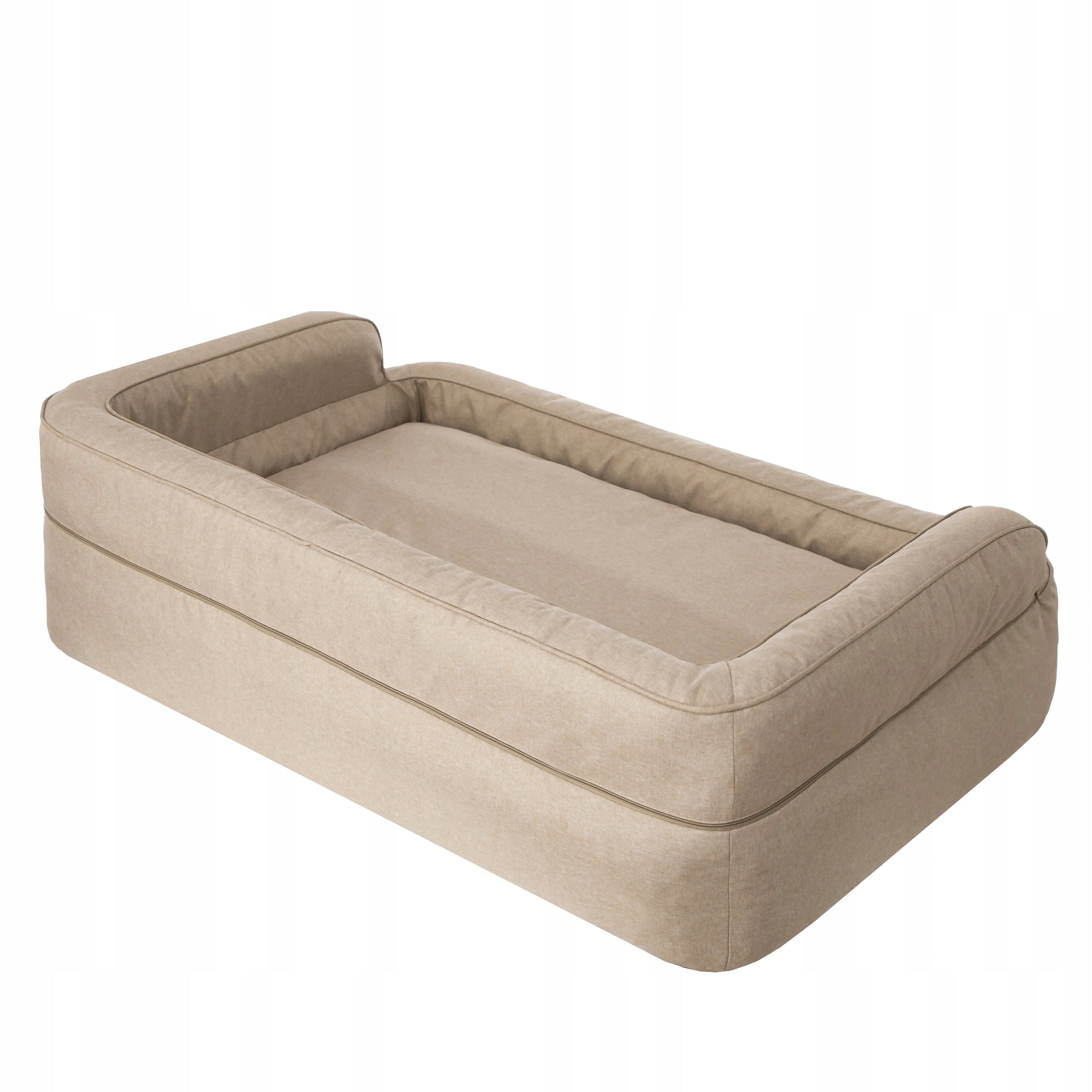 Dog bed Couch bed, rectangular mattress with pillow 80x50cm Product width 47 cm