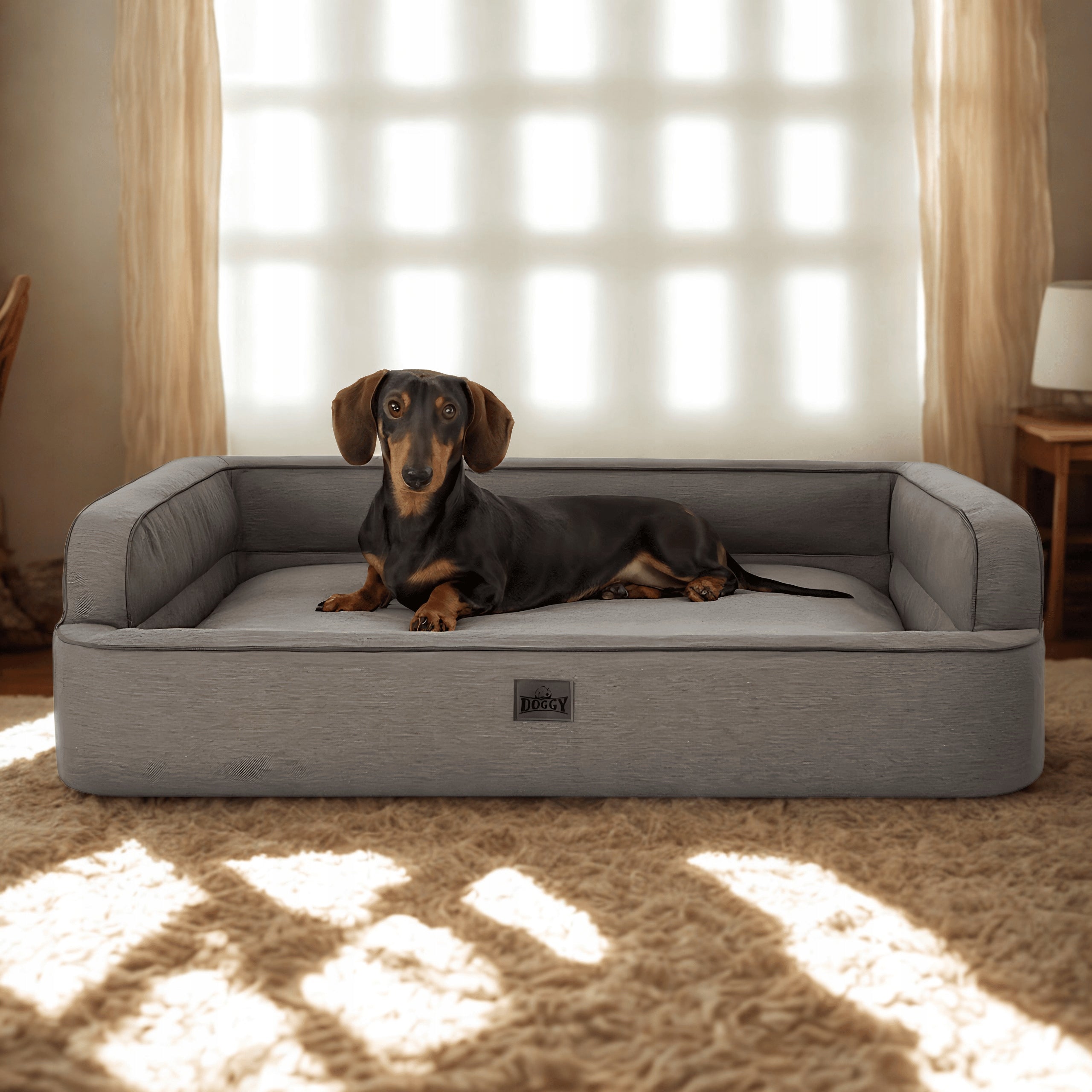 Dog bed - couch, dog bed - easy cleaning 96x62 cm Length 62 cm