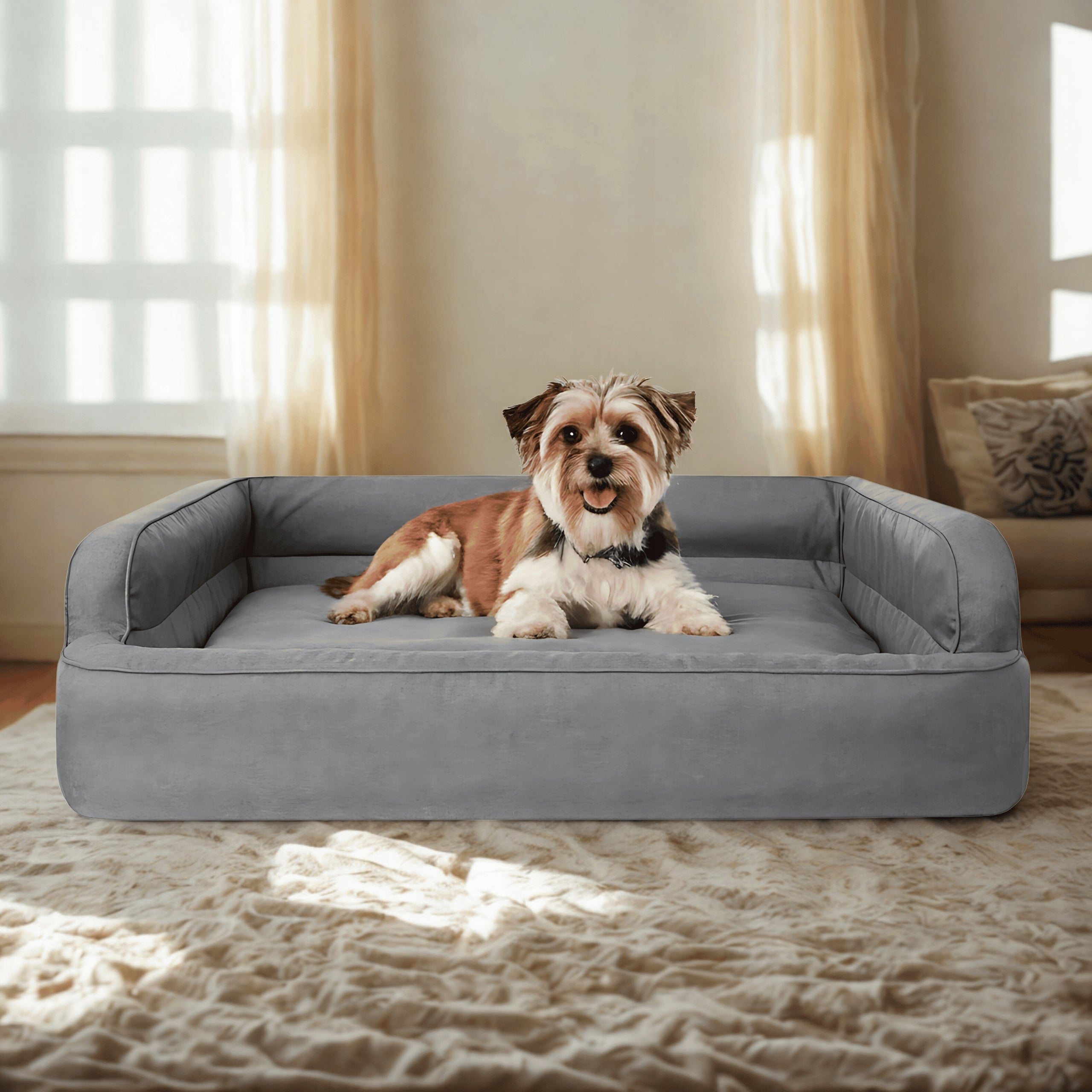 Dog bed - couch, dog bed - waterproof - L 78x47 cm Packaging status original