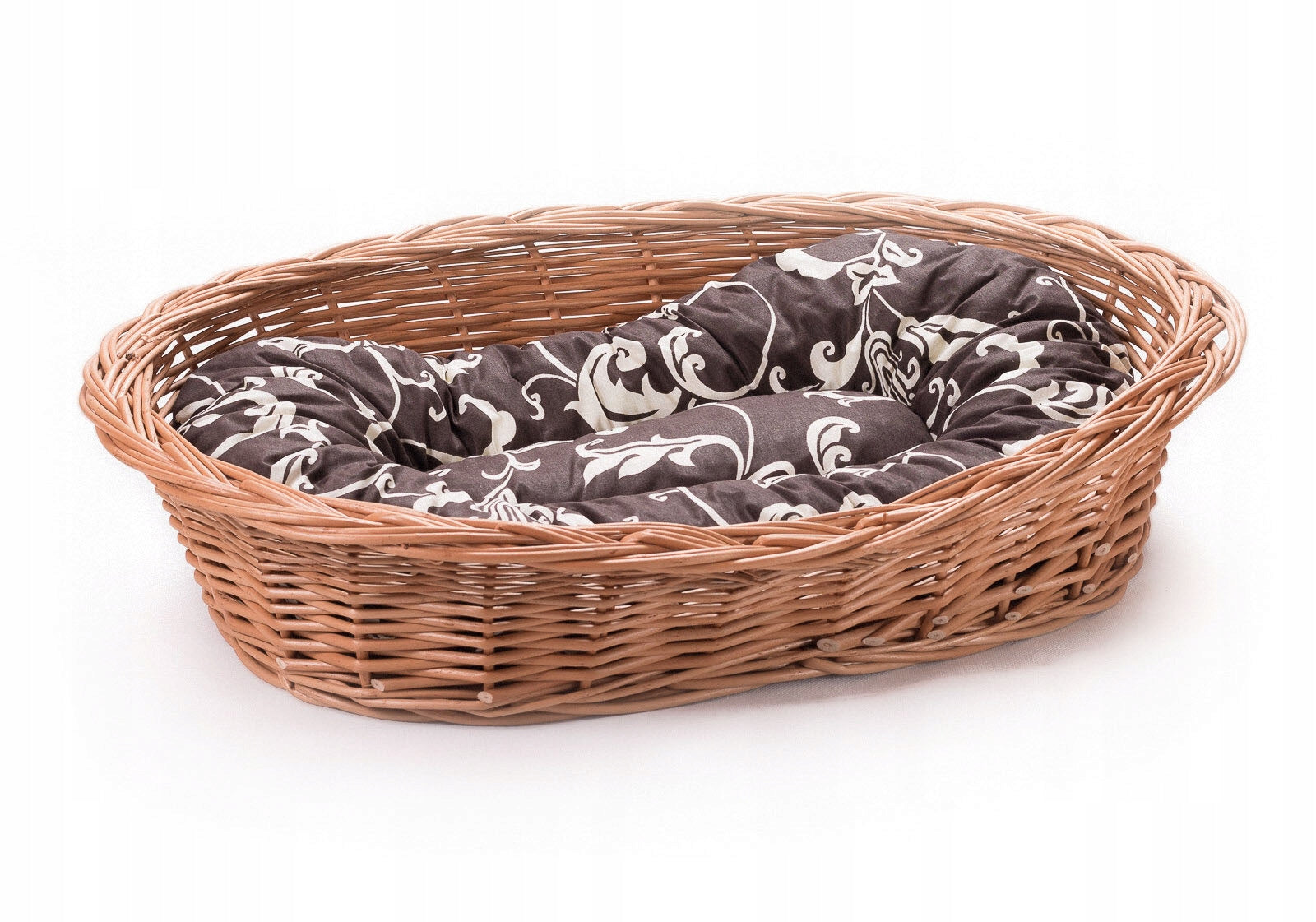 Dog bed large Wicker bedding pillow lounger playpen comfortable 85cm Packaging status original