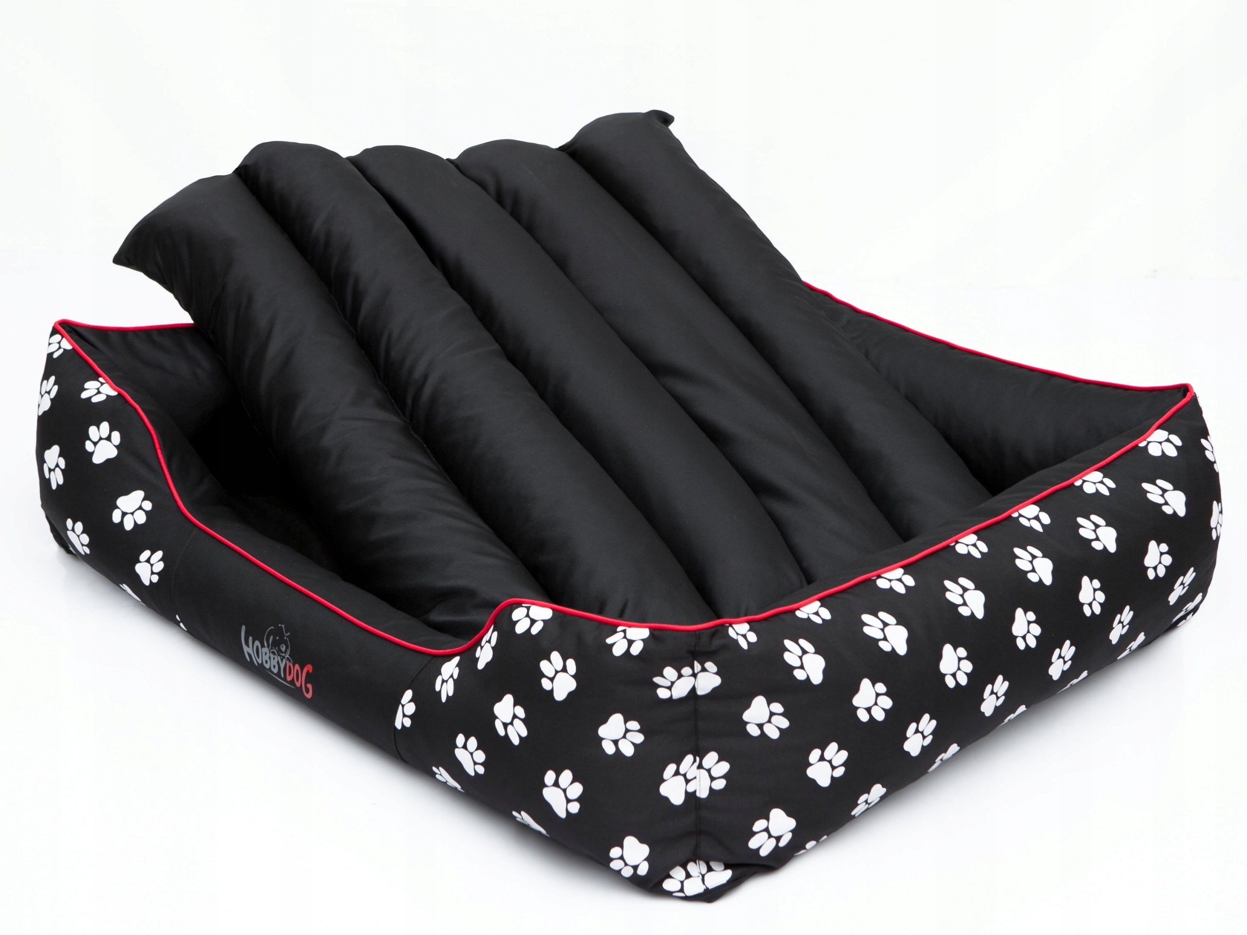 Dog bed, rectangular dog mattress, removable pillow 190x90cm Product width 90 cm
