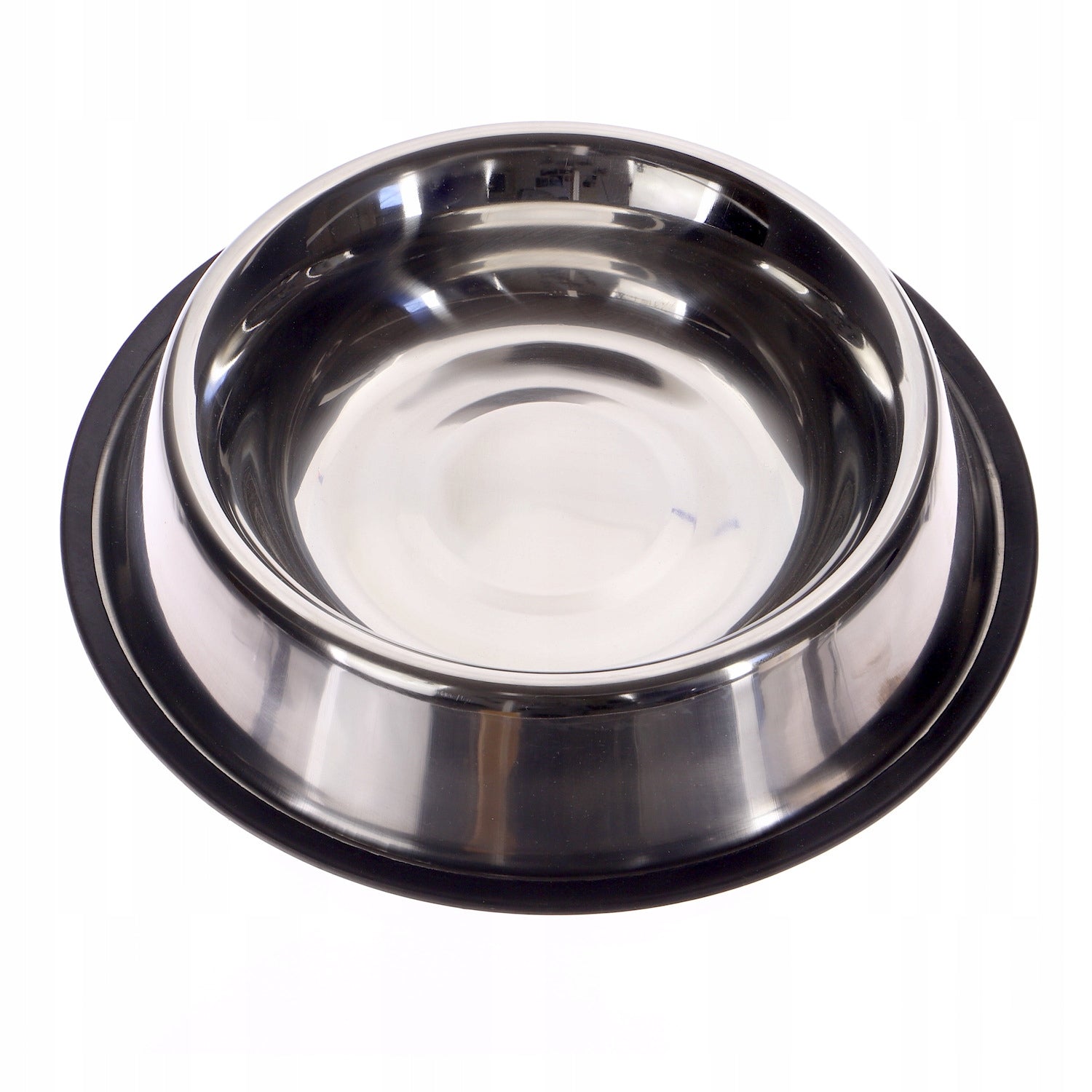 Dog/cat bowl stainless non-slip 34 cm