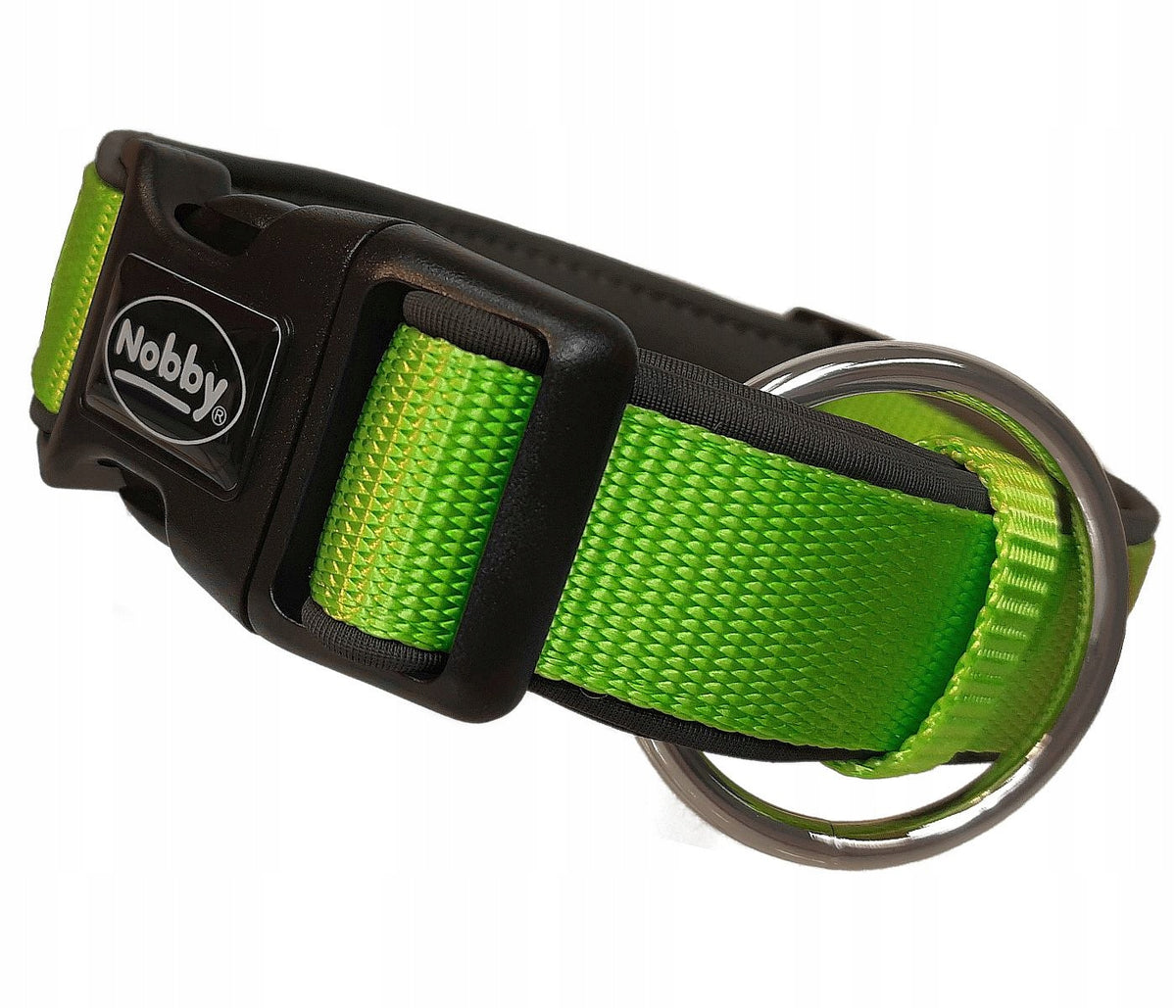 Dog collar CLASSIC PRENO L/XL 35mm/50-65cm Green