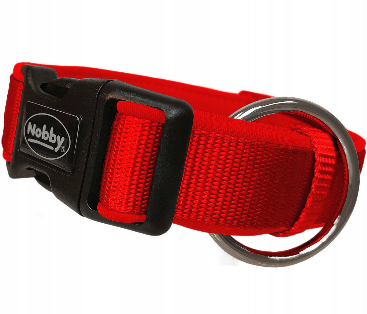 Dog collar CLASSIC PRENO M/L 35mm/40-55cm Red