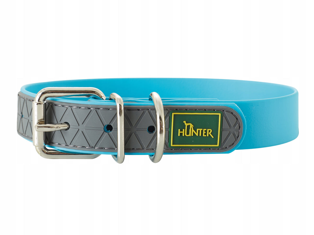 Dog collar Convenience 40 neon turquoise