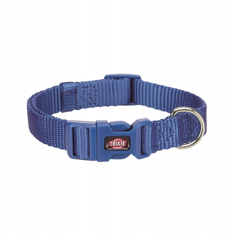 Dog collar PREMIUM 22-35cm/10mm BLUE XS TRIXIE fabric Manufacturer code 4011905201429