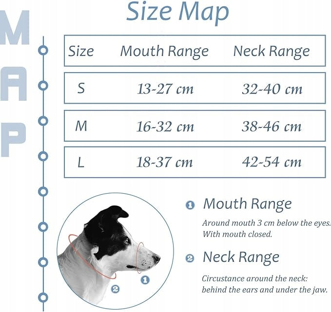 Dog collar for reduced pulling, facilitating control(M-BLACK Manufacturer code B0B6TPJTRZ