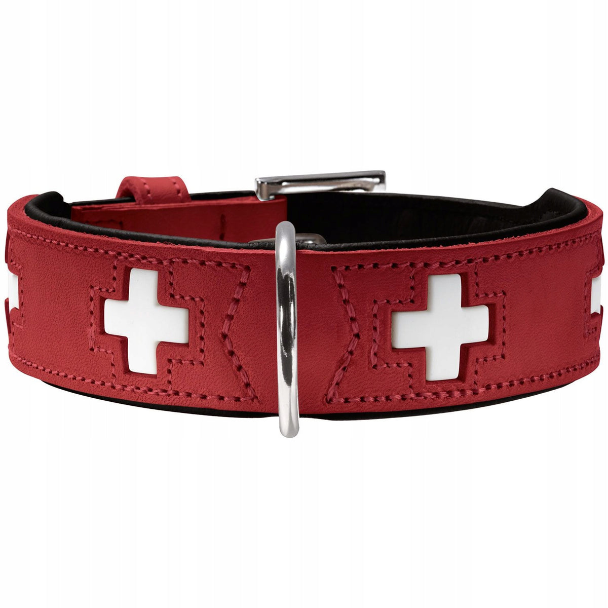 Dog collar leather Hunter size XS/32