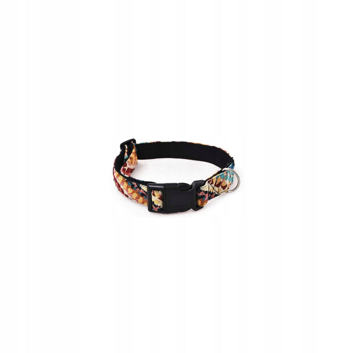 Dog collar, made of durable fabric, boho pattern, 1,5x30-40cm