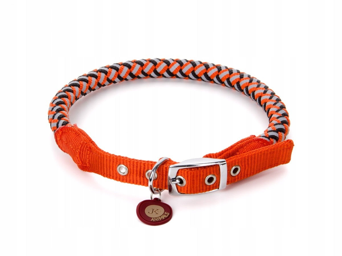 Dog collar reflective material r. M