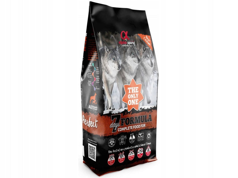 Dog food ALPHA SPIRIT Pork 12 kg