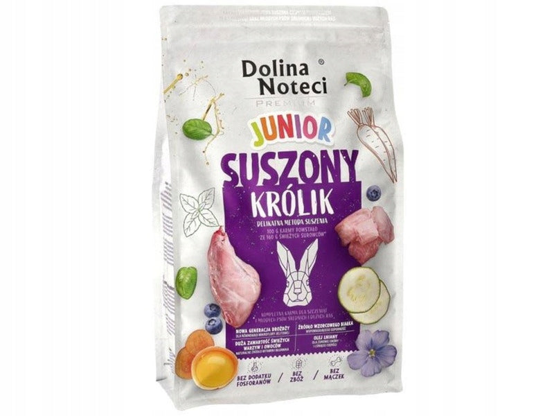 Dog food DOLINA NOTECI Premium Junior Rabbit 4 kg