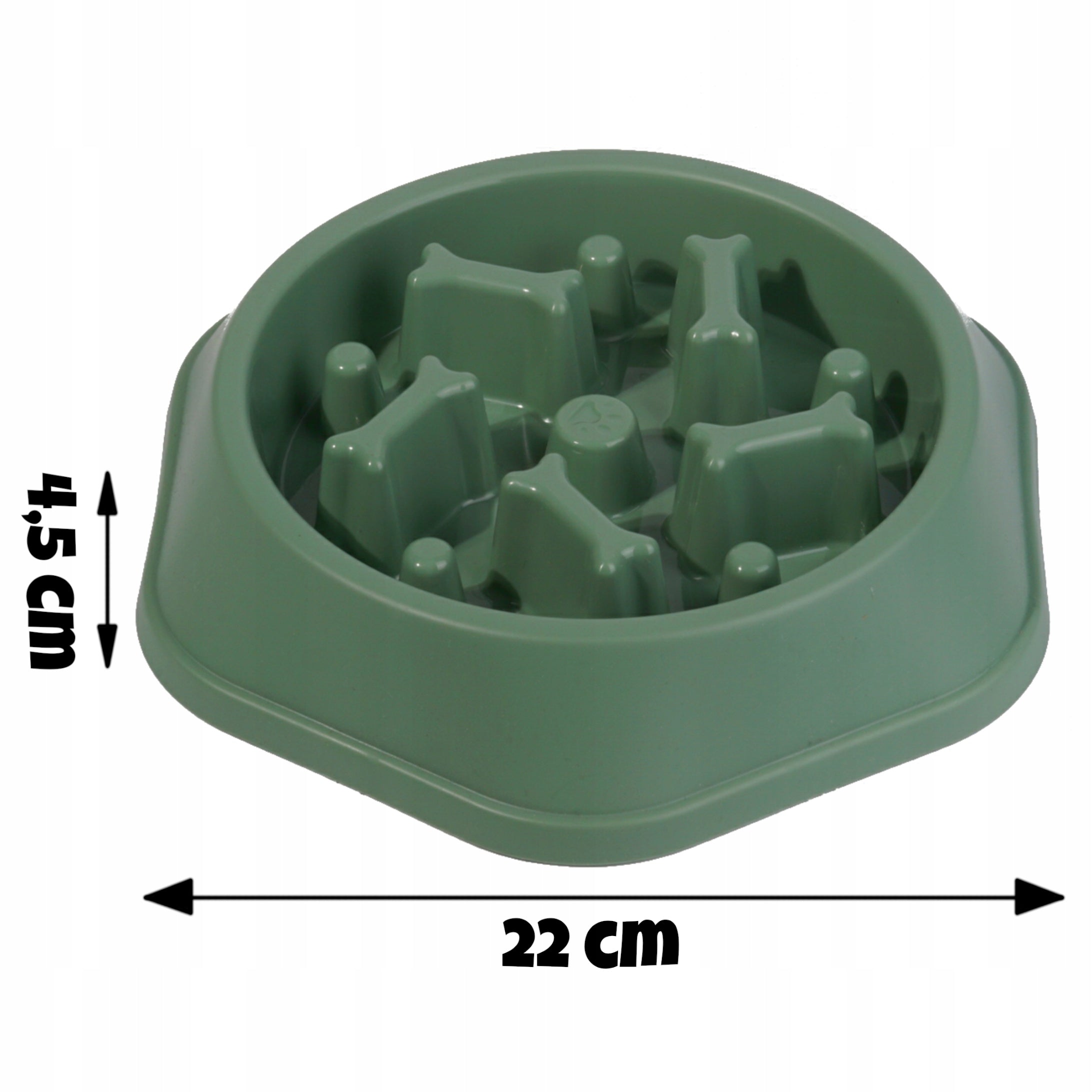 Dog food bowl slowing down food 0,5 l Trade name 3430 miska antypoślizg spowalniająca