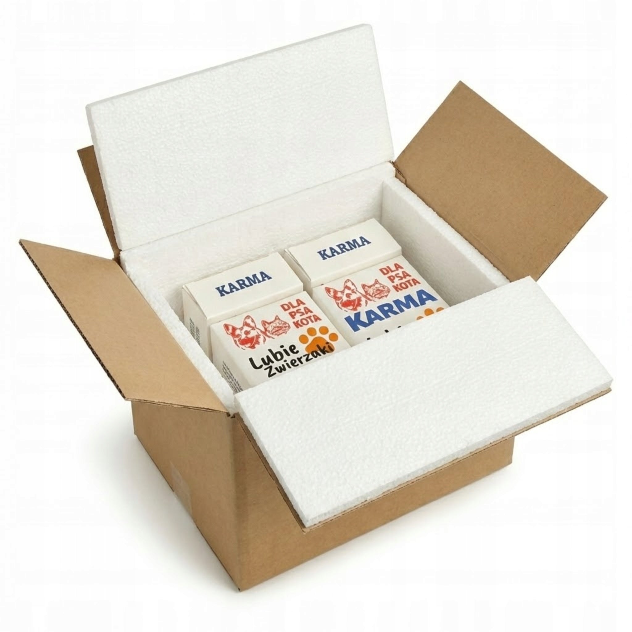 Dog food wet meat raw frozen poultry carcass vitamin BARF 10kg Brand LubieZwierzaki