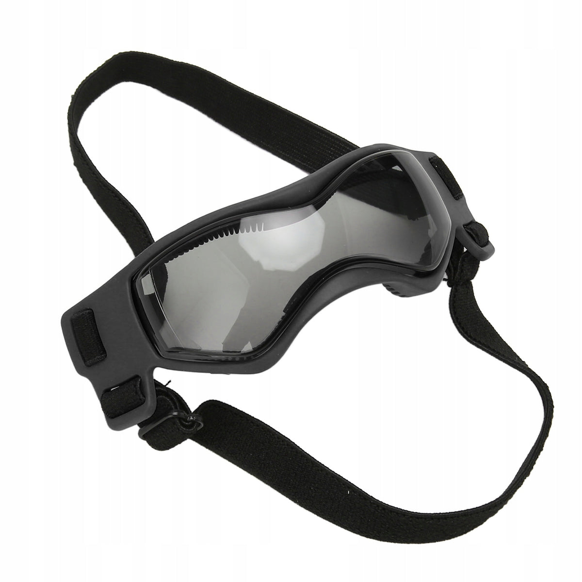Dog goggles soft silicone frame adjustable dog protection against 4V
