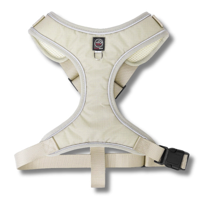 Dog harness guard PRESSURE-FREE for small dog PORTO beige M Size M