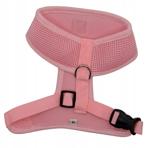 Dog harness pink, mesh, POODLE, size. M Brand Tailup