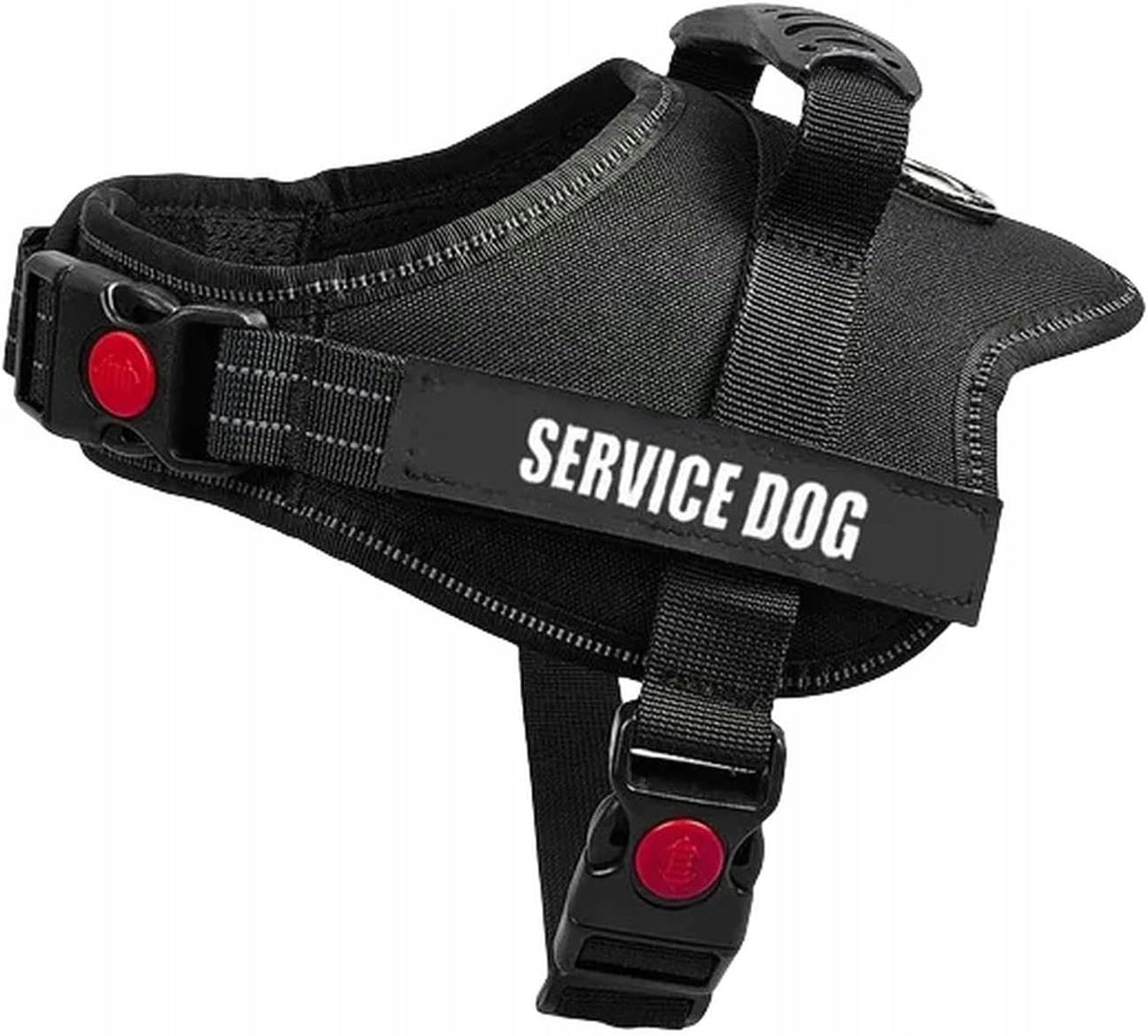 Dog harness with training handle S 15 kg tactical guard harness
